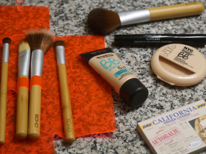 what's in my palm springs makeup bag