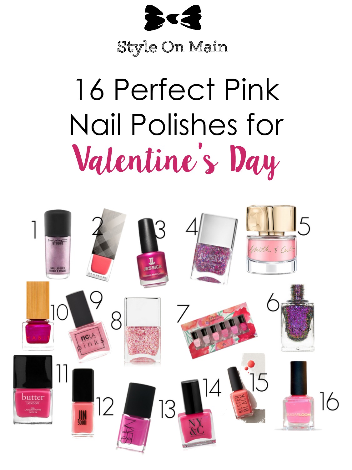 Gorgeous pink nail lacquers for valentine's day and beyond