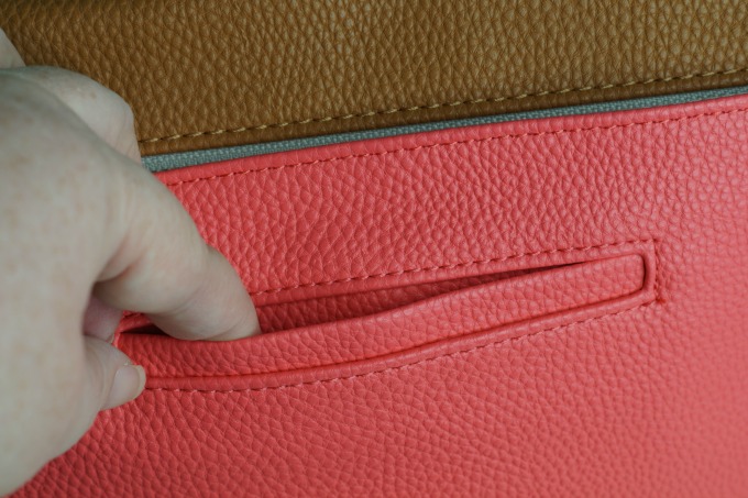 Design your own bag back pocket