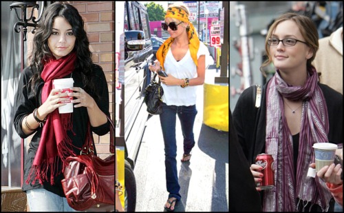 Here Are the Scarves Celebrities Are Wearing this Fall