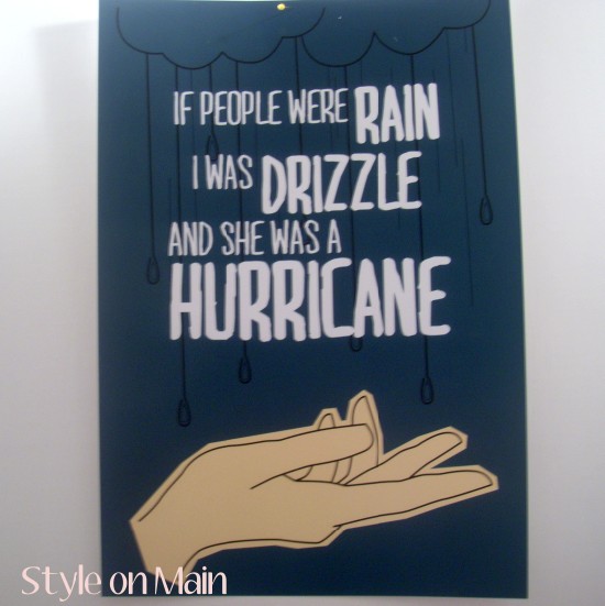 If People Were Rain art print