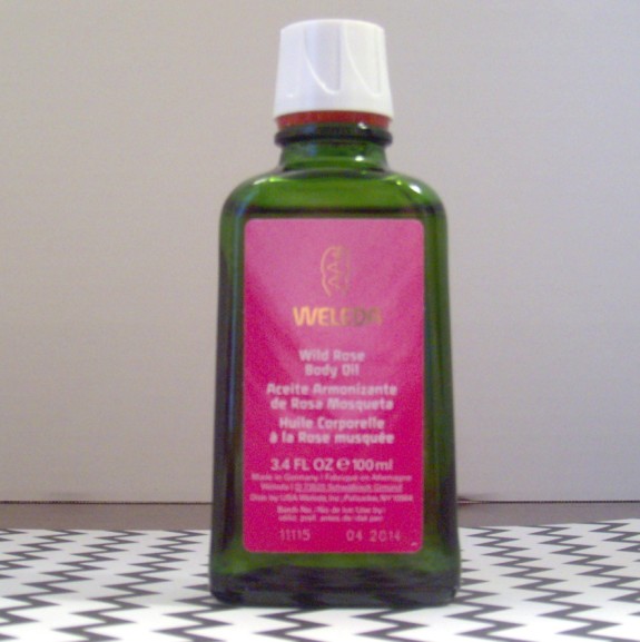 Weleda wild rose body oil