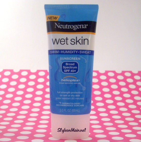 Neutrogena Wet Skin Sunscreen