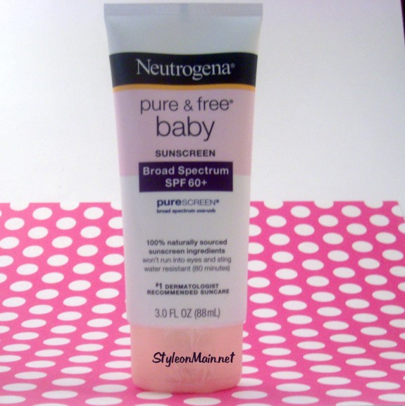 Neutrogena Pure & Free Baby Sunscreen