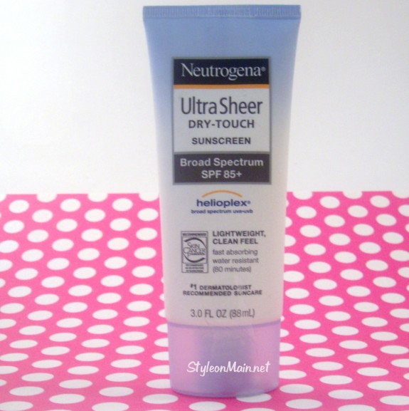 Neutrogena Dry Touch Sunscreen