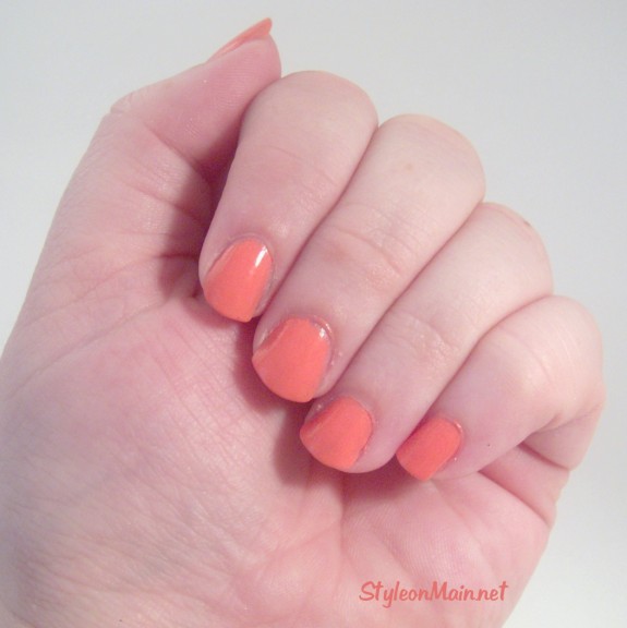 Orange You Jealous by Loreal nails of the day