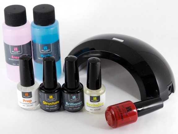Red Carpet Gel Nails manicure set