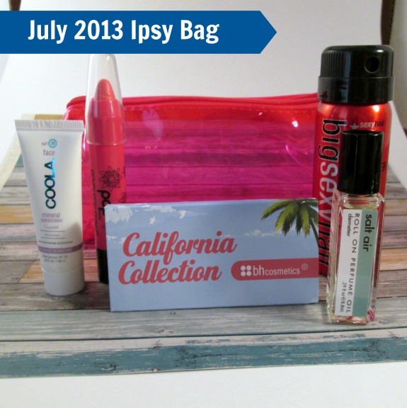 July 2013 Ipsy Bag