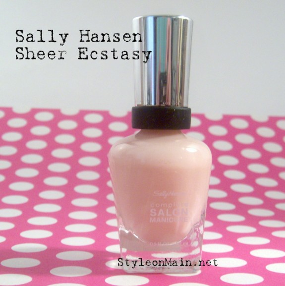 Sally hansen deals fair polish