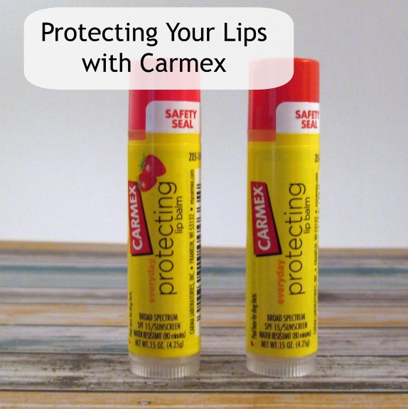 Protect your lips with Carmex