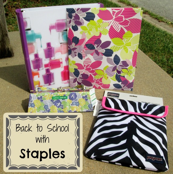 Back to School with Staples