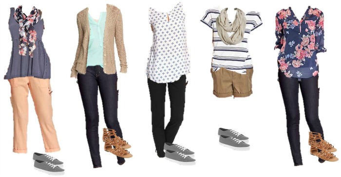 Old Navy Mix and Match Wardrobe For the Office - Style on Main