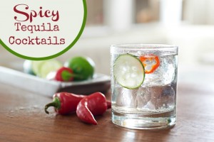 Spicy tequila cocktails. Margarita and a cooler