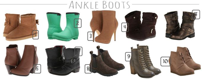 Ankle boots for fall