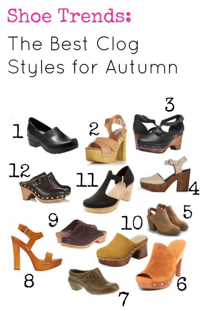 Best Clogs Styles and Trends for Fall 