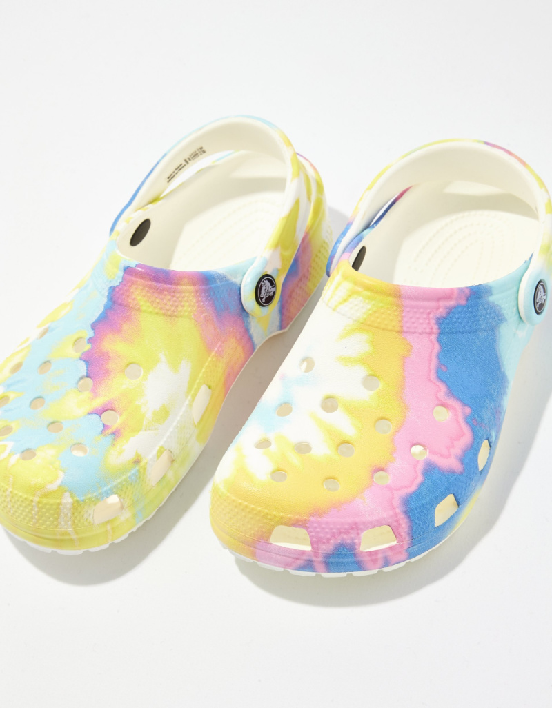 Tie Dye Crocs