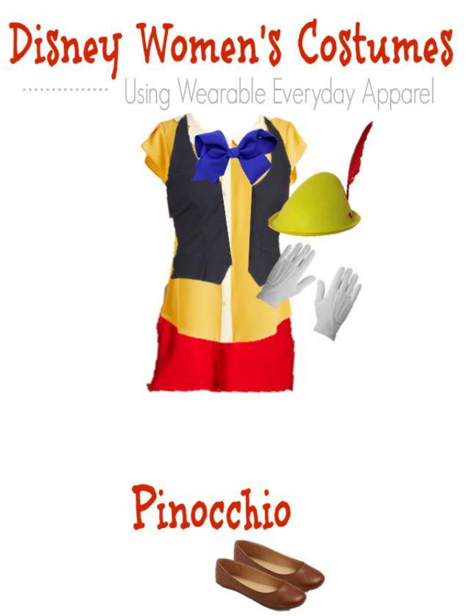 DIY Pinocchio Halloween Costume
