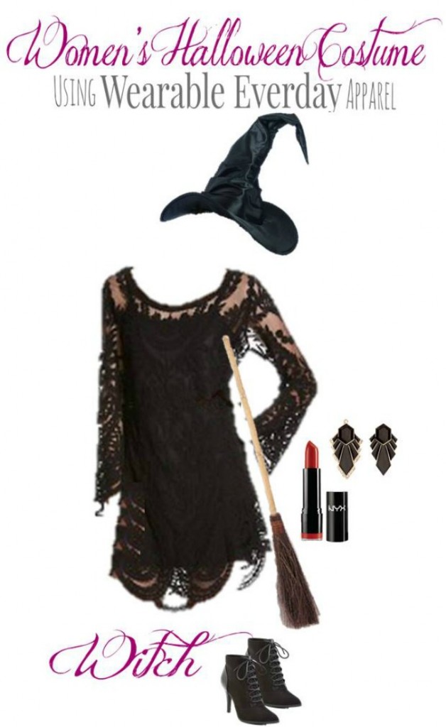 DIY Witch Halloween Costume