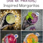 Day of the Dead inspired margaritas