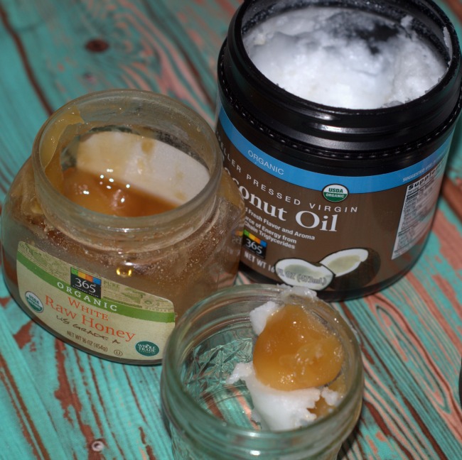 honey and coconut oil