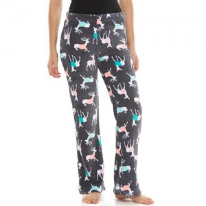 Deer pajama pants