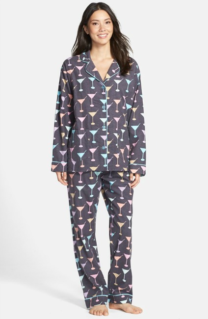 cocktail flannel pajamas