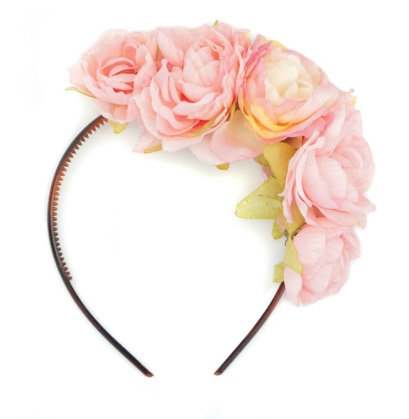 artificial flower headband