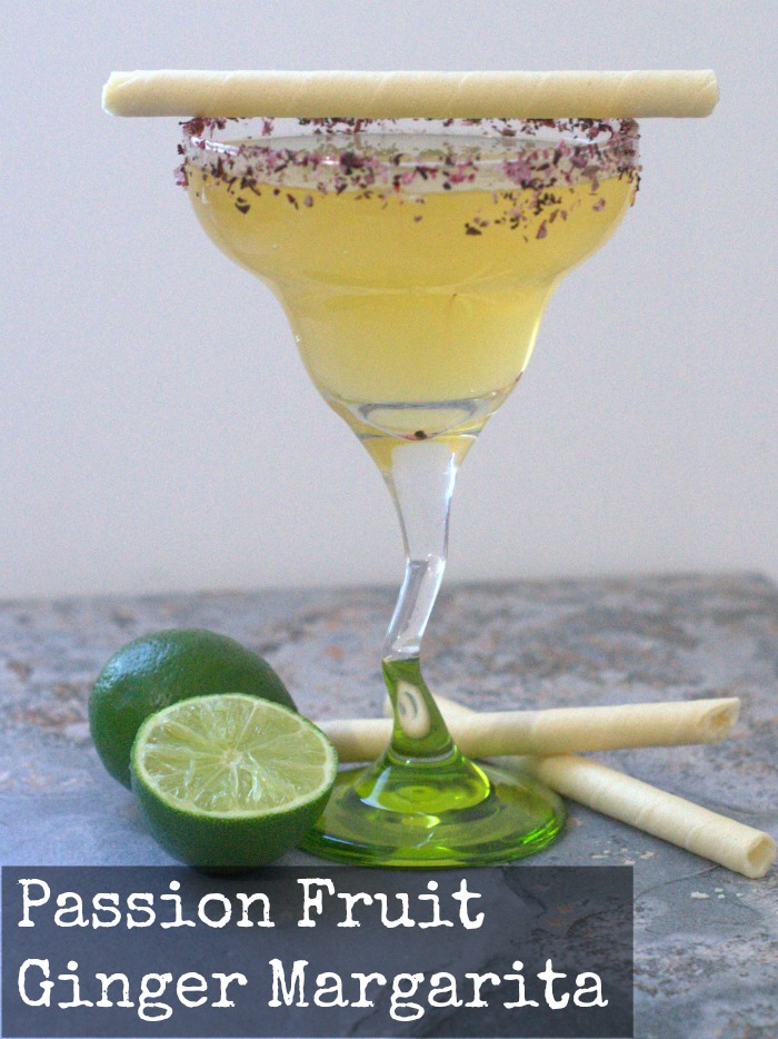 Passion Fruit Ginger Margarita