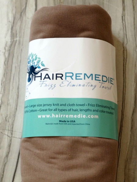 hair remedie towel