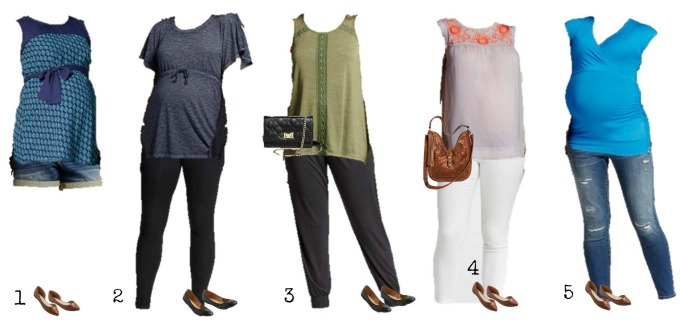 Mix & Match Maternity Wardrobe from Target 1-5