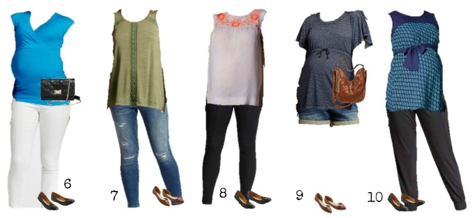 Mix & Match maternity wardrobe from Target 6-10
