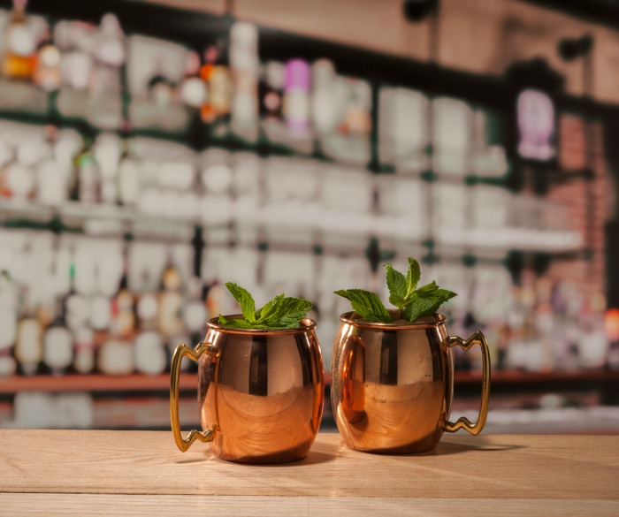 Minted Mule cocktail