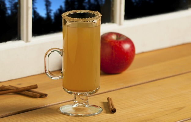 Try a Spiked Spiced cider cocktail that's perfect for fall