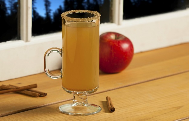 Try a Spiked Spiced cider cocktail that's perfect for fall 