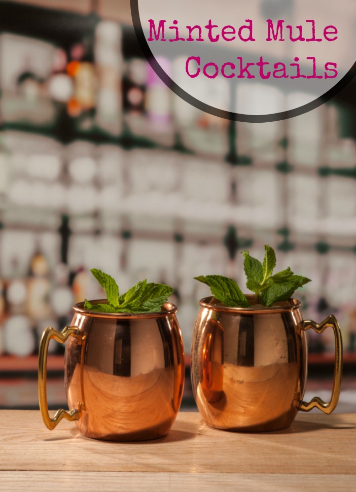 Try something new with this Minted Mule cocktail recipe. It's a great twist on a classic Moscow Mule.