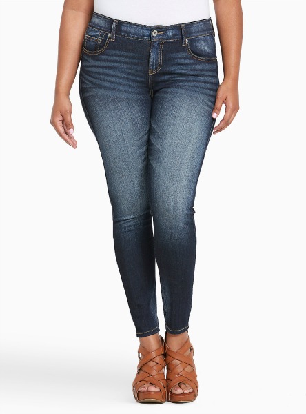 Torrid has great jeans for plussizes