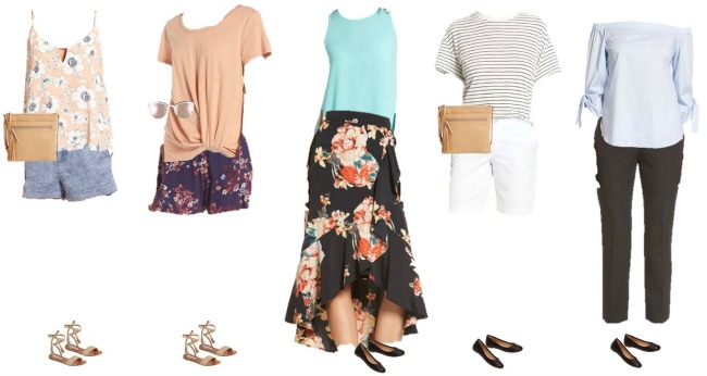 Nordstrom Summer capsule Wardrobe Collection