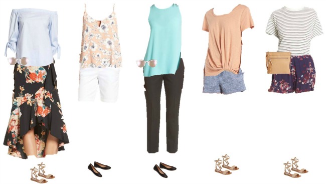 Summer 2017 Wardrobe Capsule Collection from Nordstrom