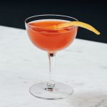 Make this cognac based Sparkling Summer Solstice cocktail for your next get together. Perfect for brunch or weddings, too.