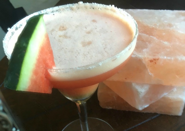 Delicious Ginger Watermelon Margarita recipe