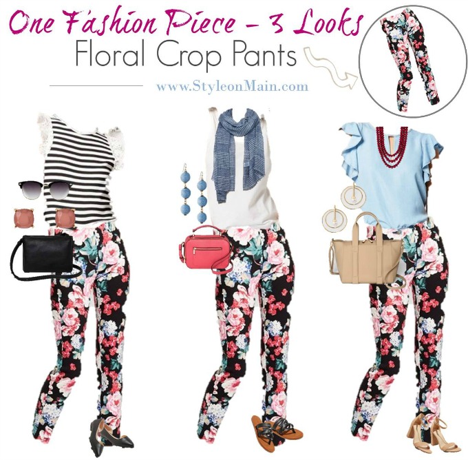 floral pants outfit