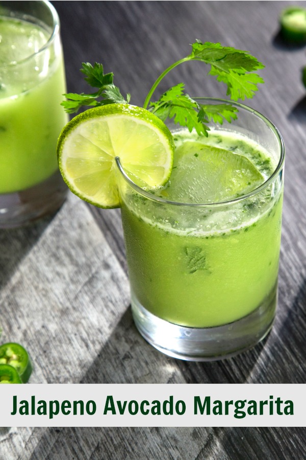 Spicy cocktails are so popular. Try this Jalapeno Avocado Margarita at home. | Drink recipe | wedding cocktail | party drinks | Healthy cocktails | tequila 