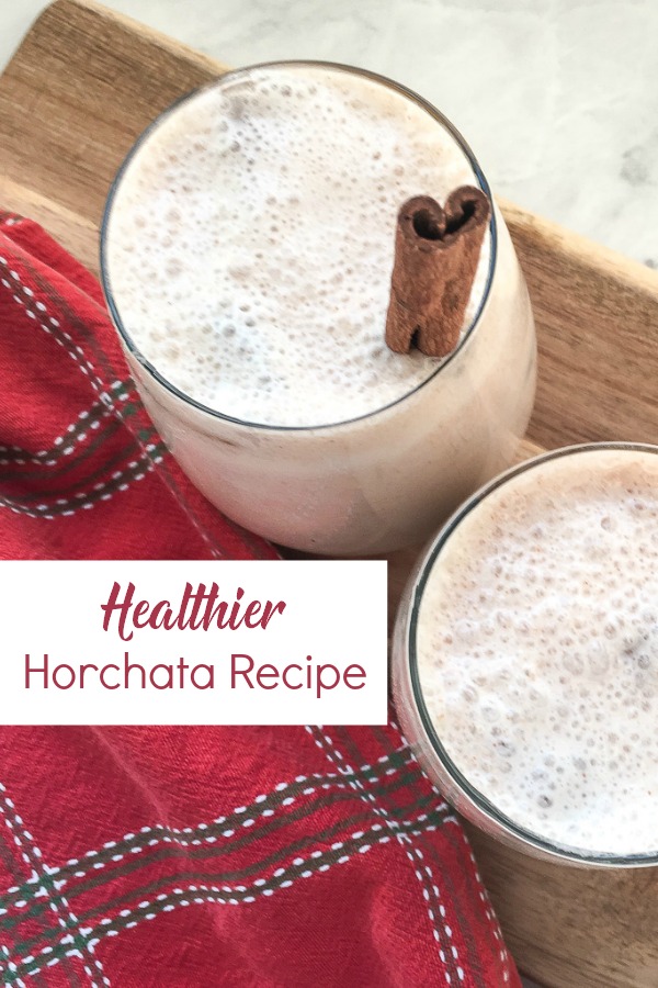 Make this healthy version of horchata for your next gathering. Perfect for Cinco de Mayo or any time you want a sweet treat. There's no refined sugar in this healthier recipe of the classic Mexican drink