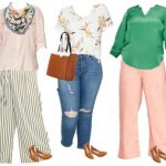 Target Large Size mix and match capsule wardrobe 2019