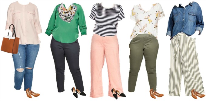 Target plus size capsule wardrobe