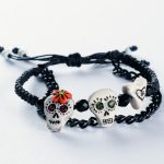 How to make a sugar skull bracelet with polymer clay