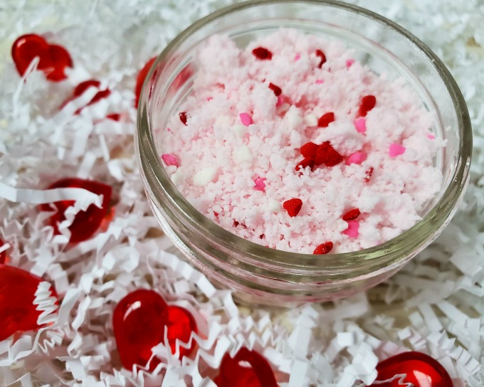 Valentine's Day Fizzing Bath Salts