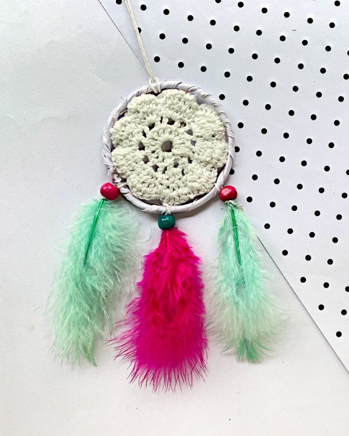 Boho Chic Dreamcatcher Necklace Tutorial