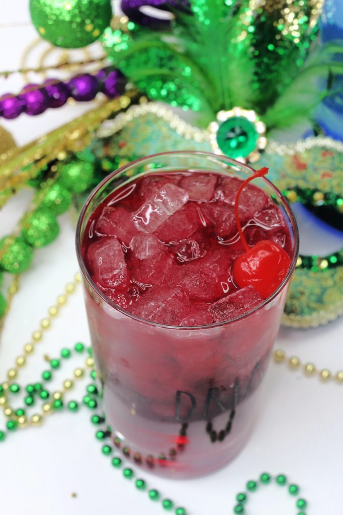 King Cake Cocktail Perfect for Mardi Gras Style on Main