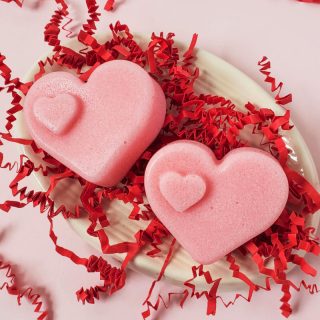 How to make Valentine's Day Sugar Scrub Bars